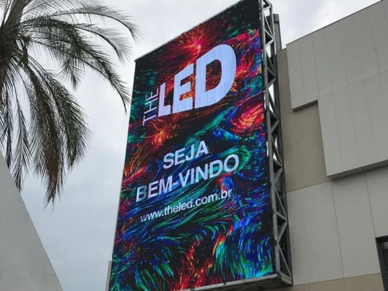 painel de led para propaganda outdoor preço fatores