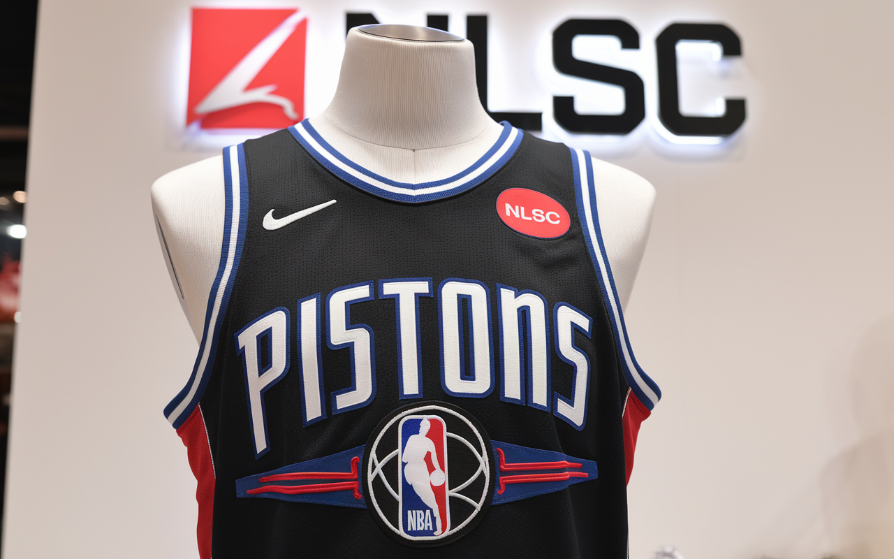 NBA 2K22 Pistons Concept Jersey Black NLSC