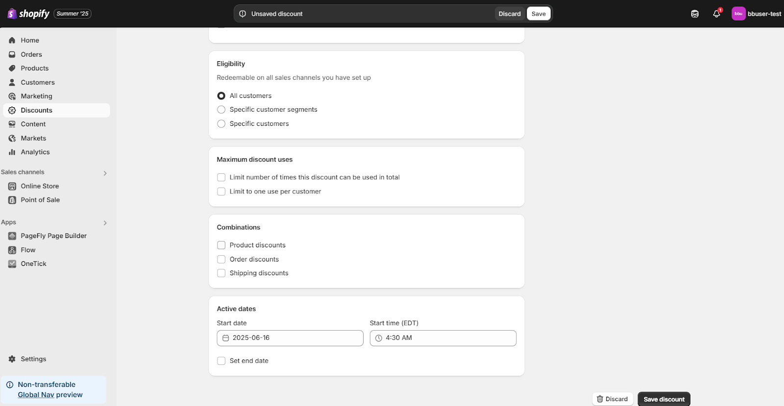 Shopify Discounts