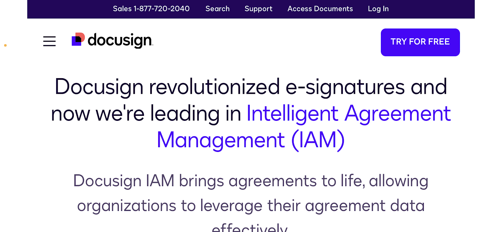 DocuSign Dashboard