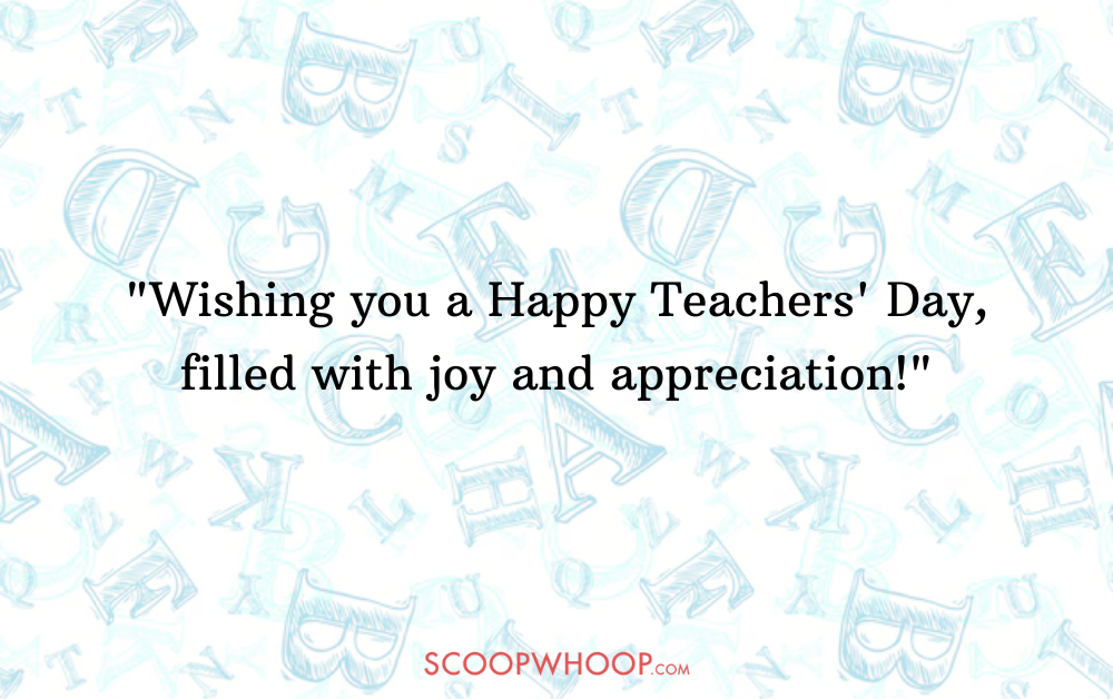 happy teachers day wishes for english teacher