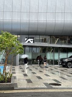 A photo of YG Entertainment building 