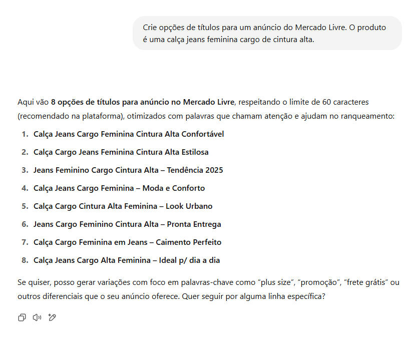 chatgpt para ecommerce