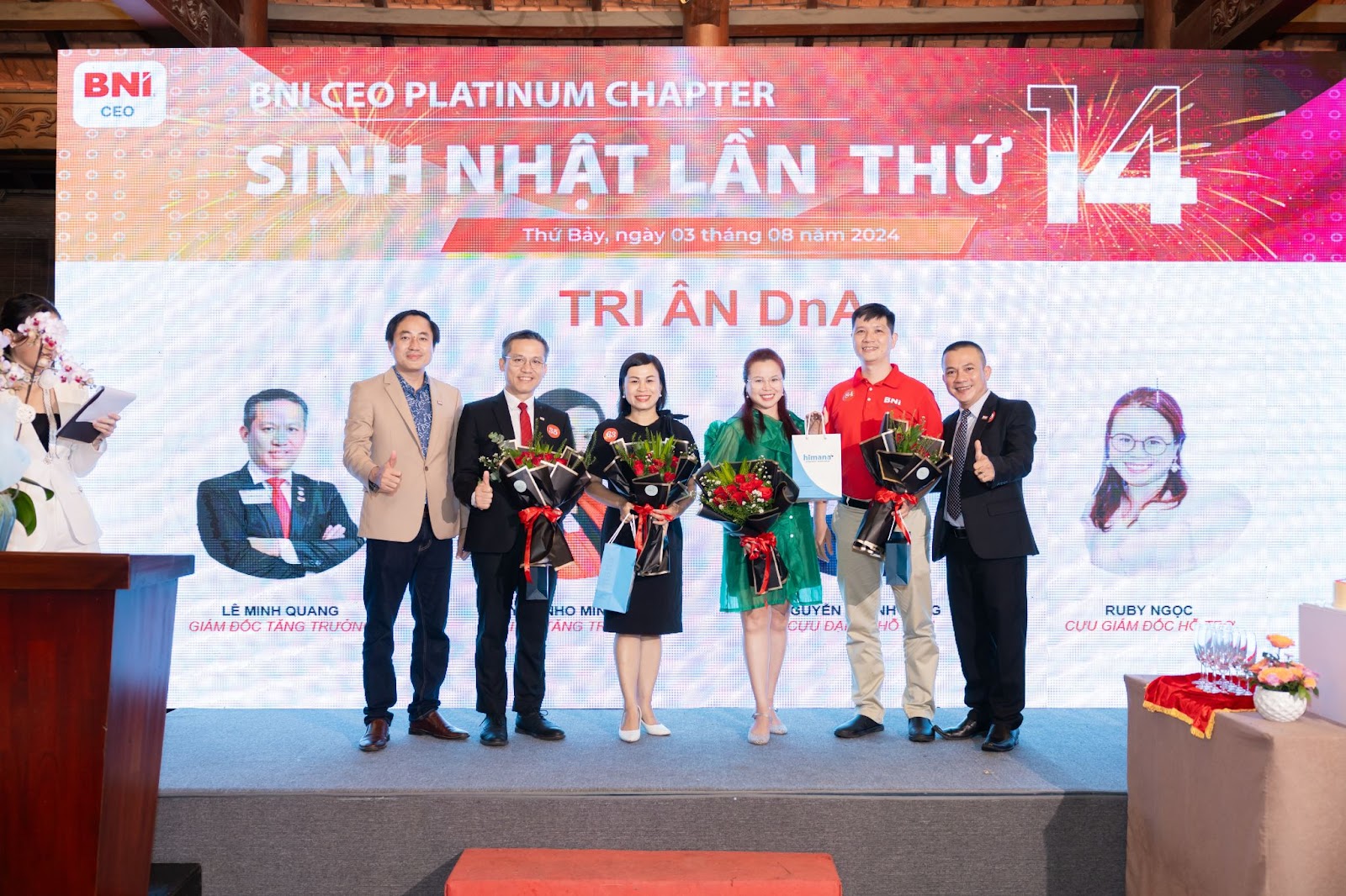 Tri ân các DnA đã không ngừng nỗ lực và phát triển BNI Tri ân các DnA đã không ngừng nỗ lực và phát triển BNI