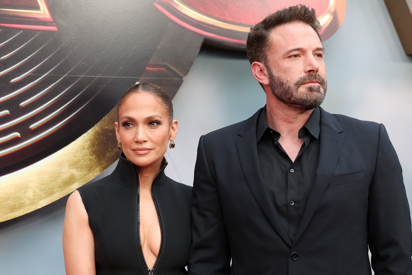 Jennifer Lopez and Ben Affleck at the Los Angeles premiere of "The Flash" on June 12, 2023 | Source: Getty Images