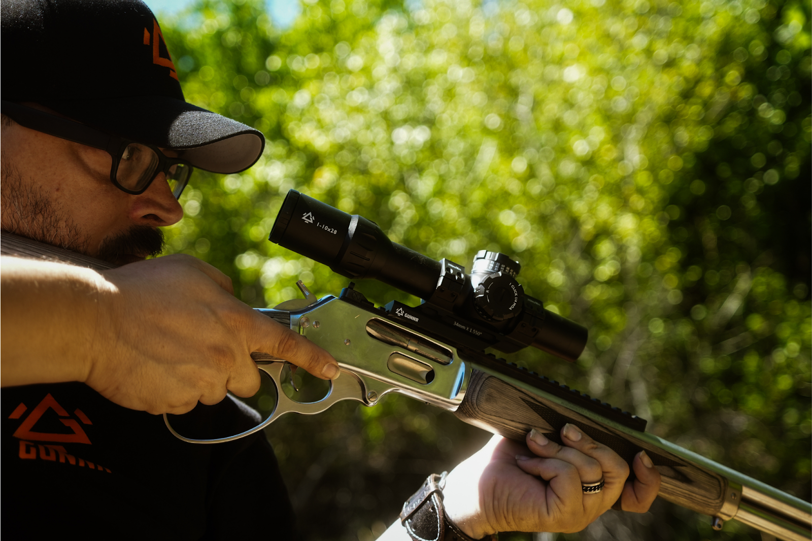 rifle scope lens