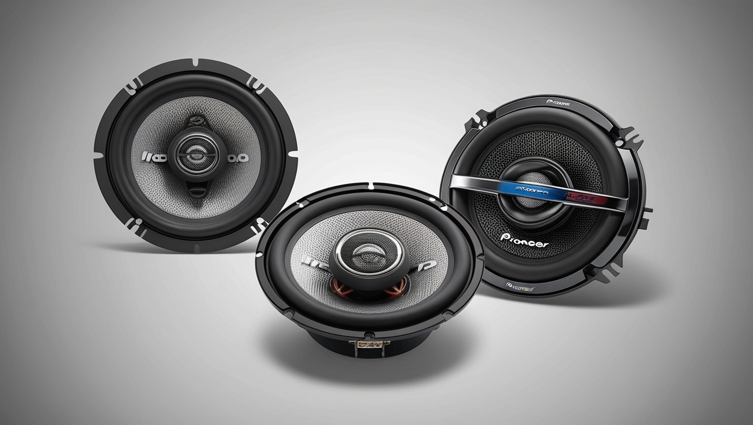 Pioneer TS-A709 Dash Speakers for 2019 Nissan Frontier Crossover Adapter