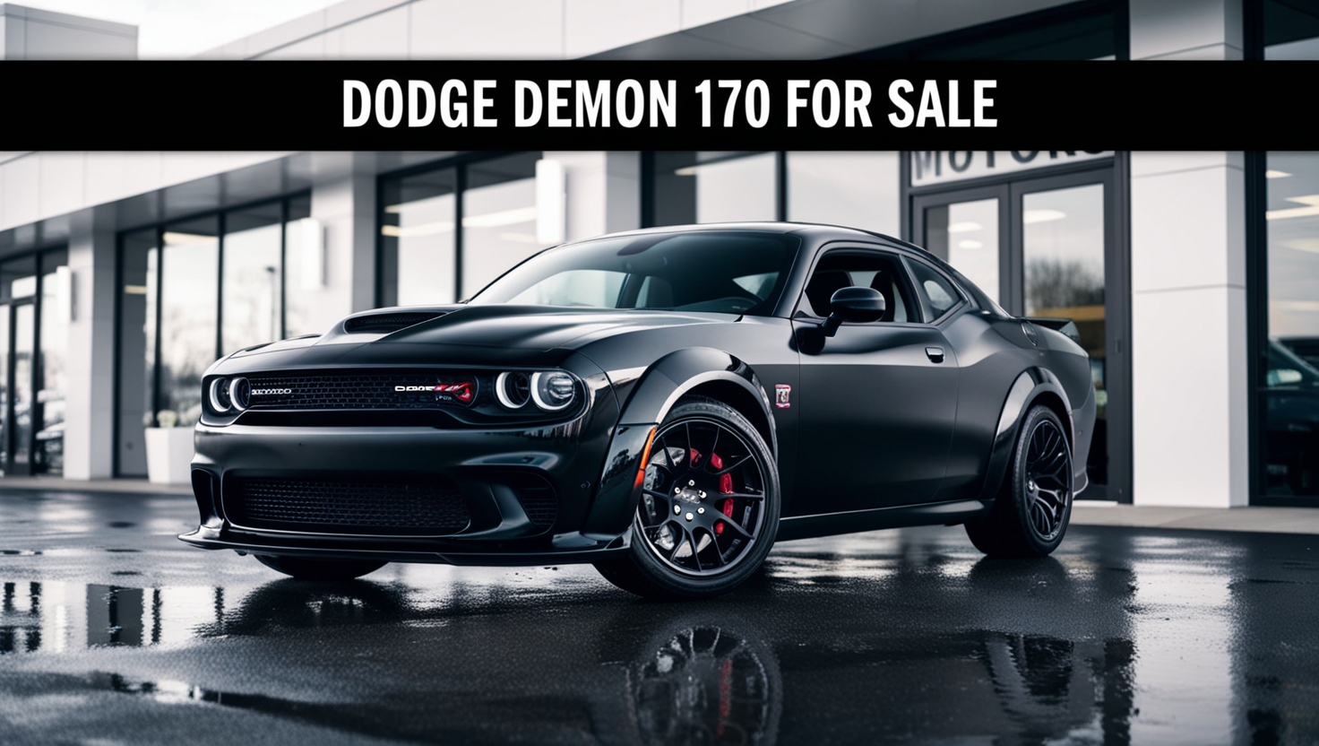 dodge demon 170 for sale