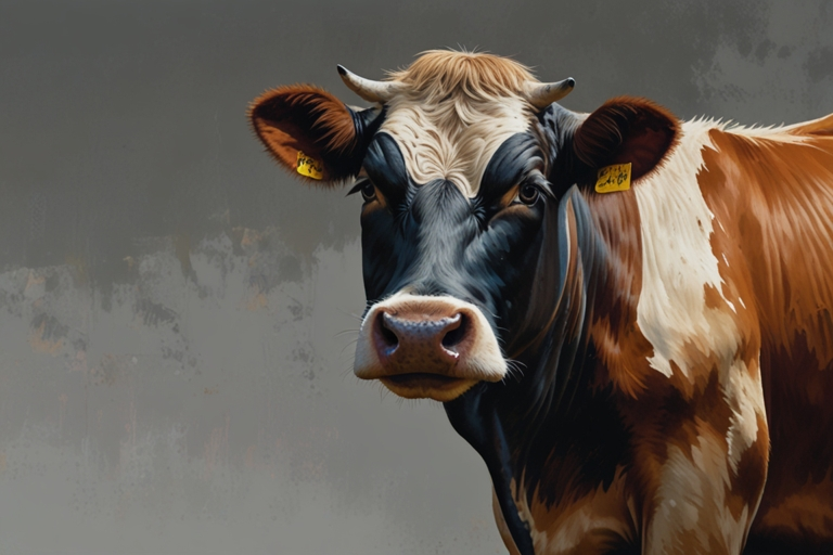 Cow Giclee Print