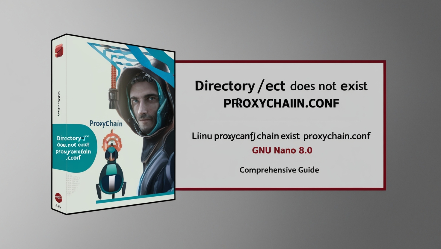 Directory '/ect' Does Not Exist Proxychain.Conf GNU Nano 8.0