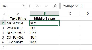 excel substring | DataCamp