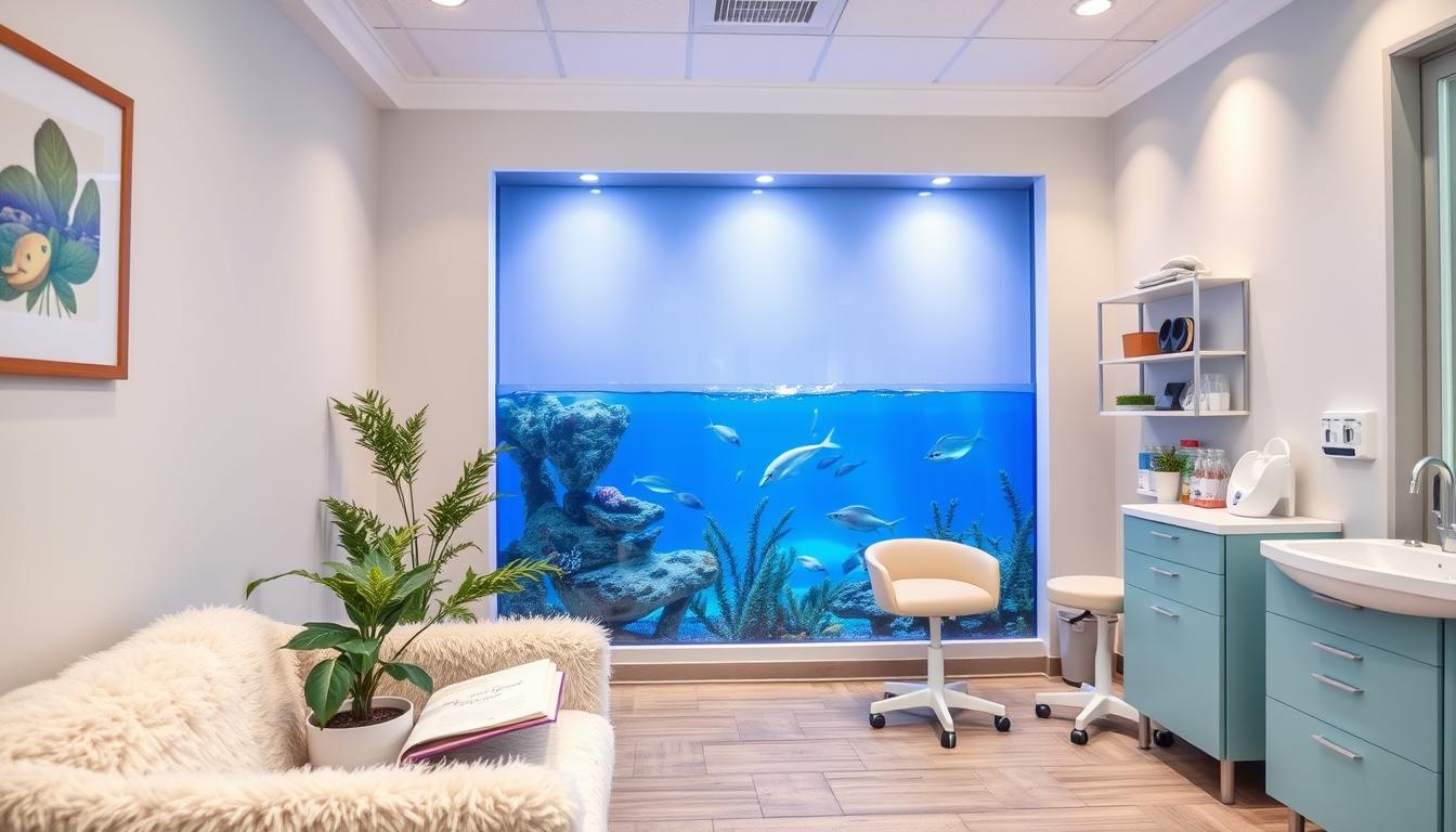 anxiety-friendly dental office amenities