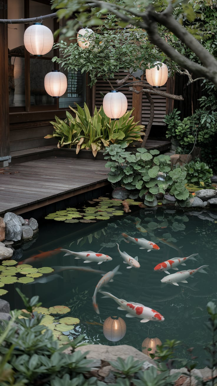 Japanese Floating Lanterns