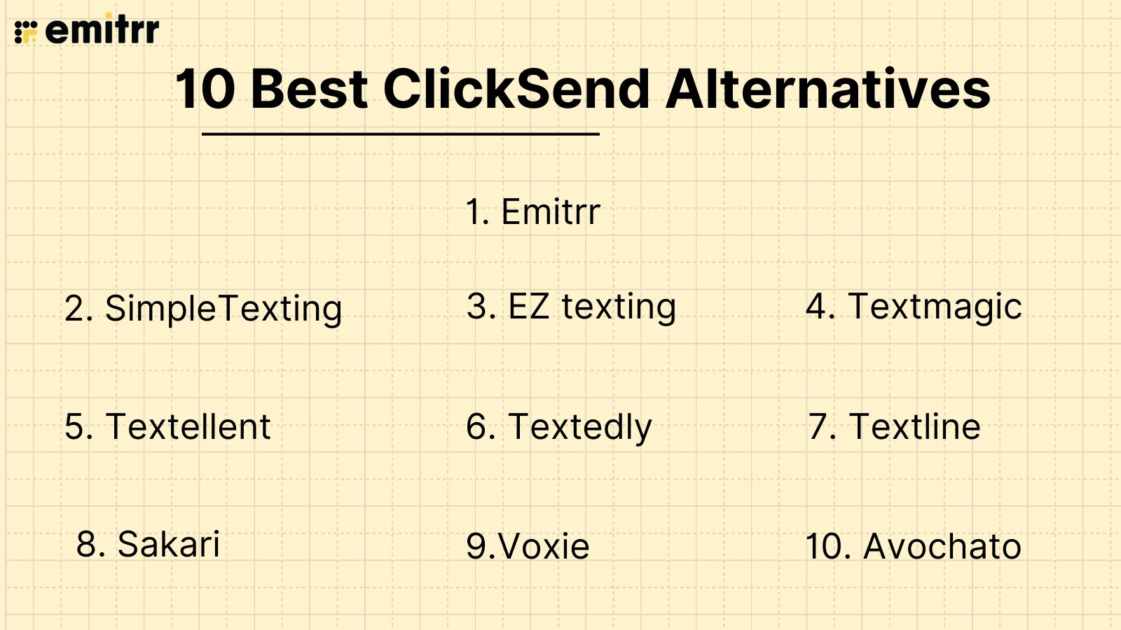 ClickSend alternatives