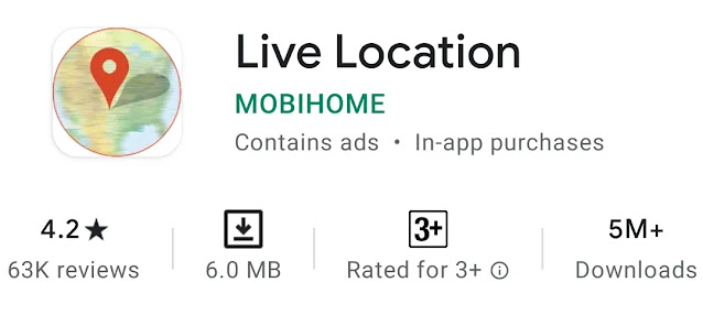 Live Location tracker apps