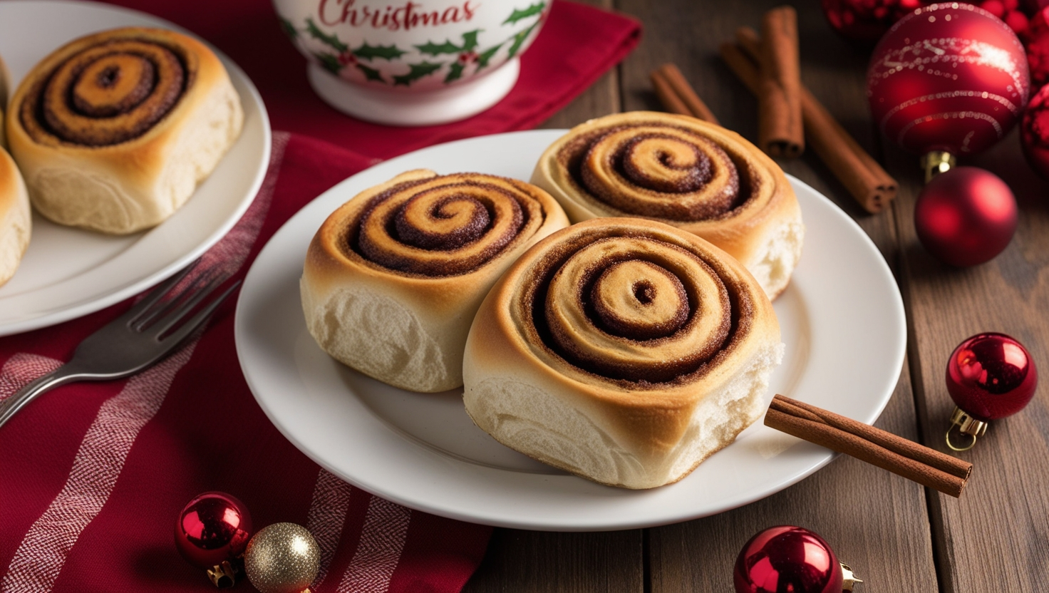 Cinnamon Roll Christmas Tradition