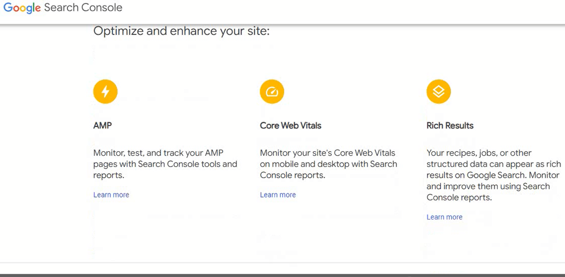 Google search console