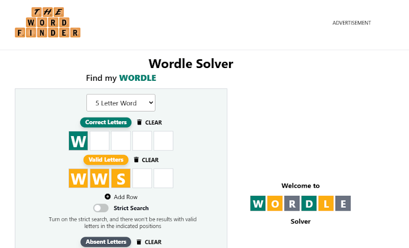 The Word Finder