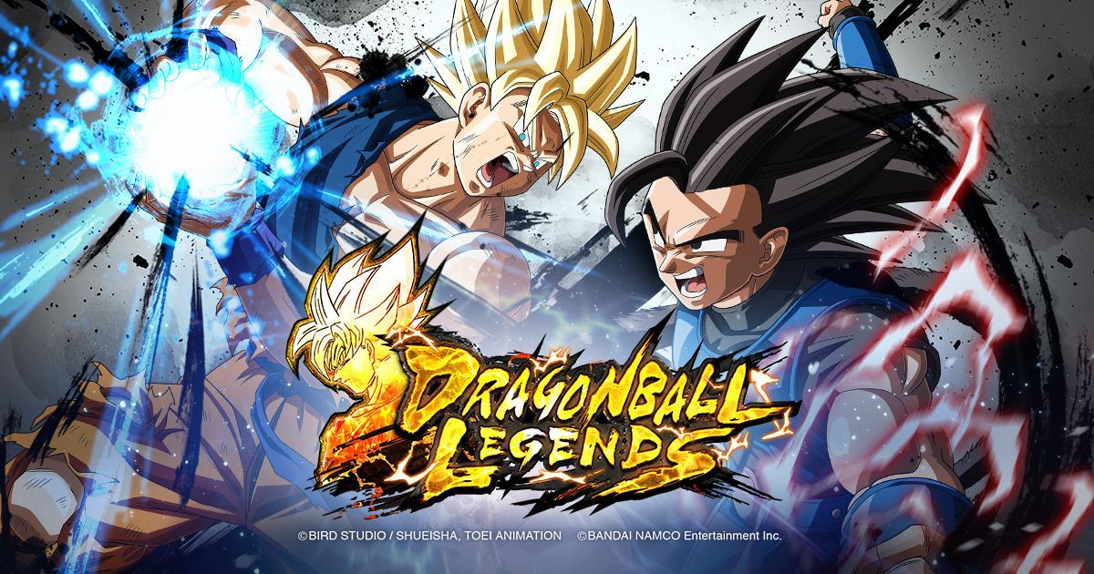 The Official Picture of Dragon Ball Legends with its characters