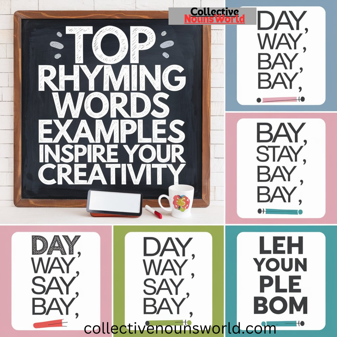 Rhyming Words Examples