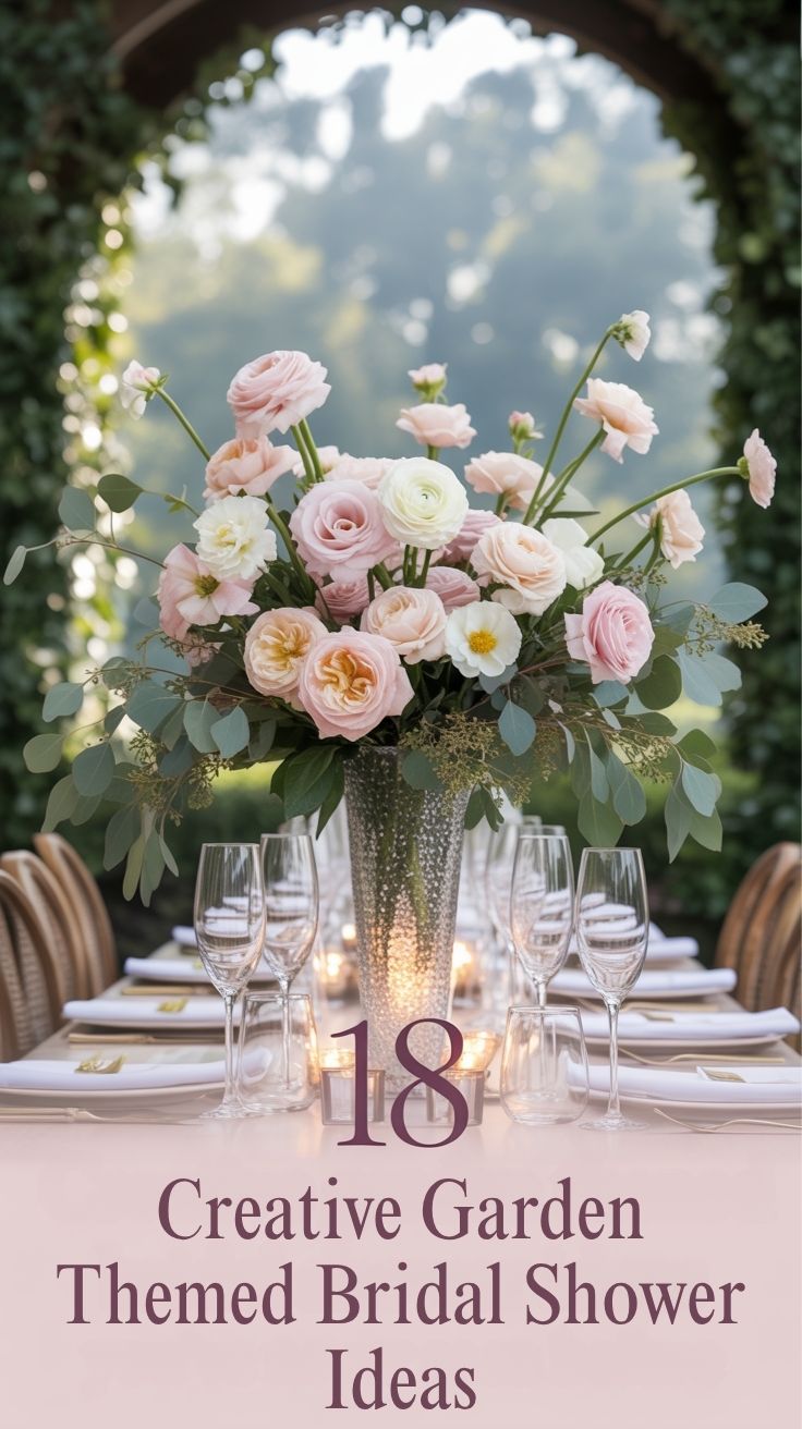 Garden Theme Bridal Shower Ideas