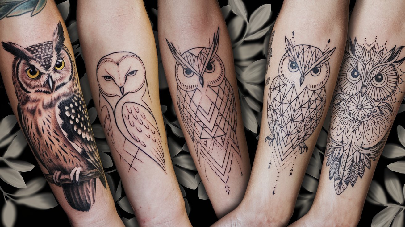 Owl Tattoo Designs for Different Personalities