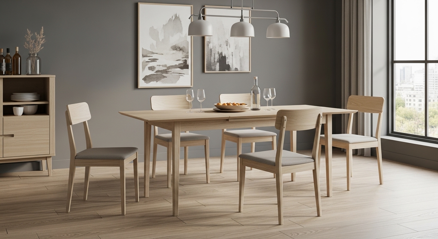 Slimline Furniture used for the dining 