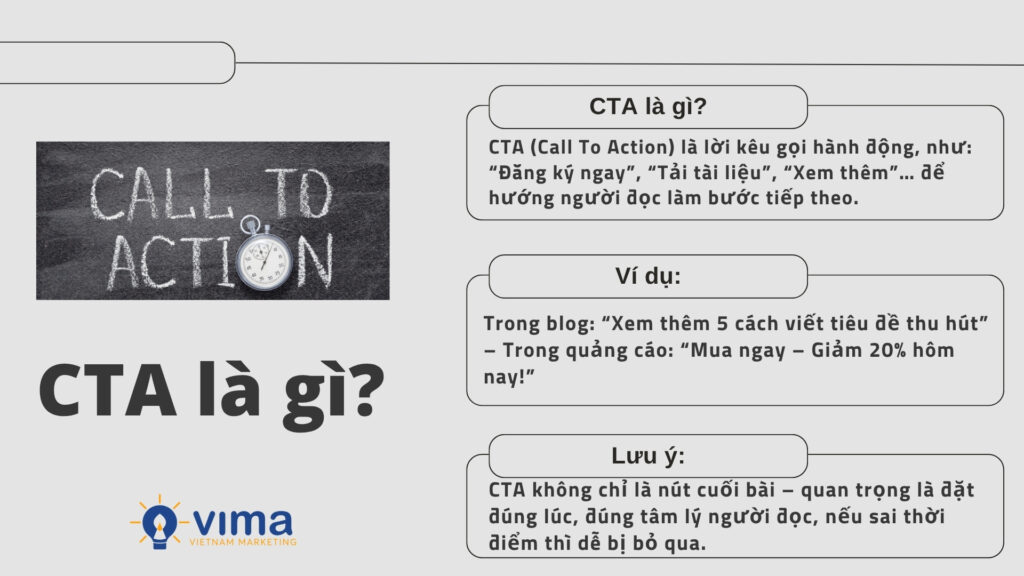 CTA là gì? Bí quyết tăng chuyển đổi vượt trội trong năm 2026 mà không cần đổ thêm ngân sách