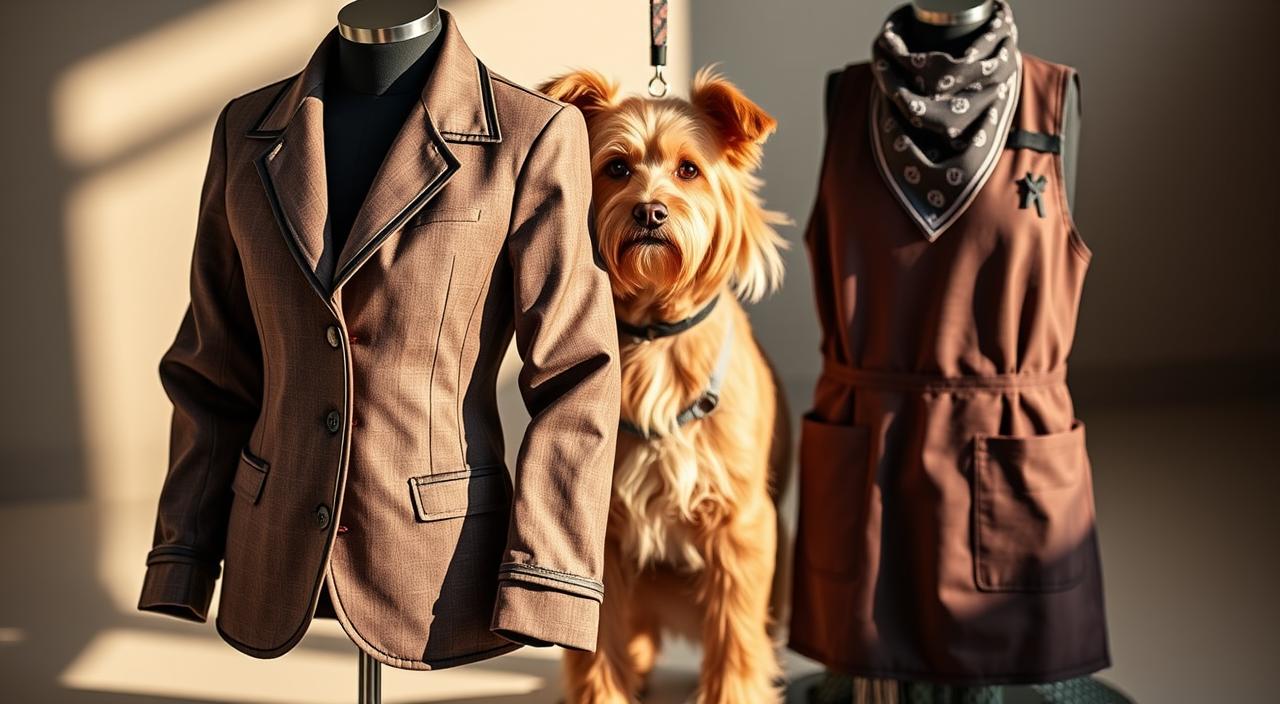 stylish pet grooming clothes