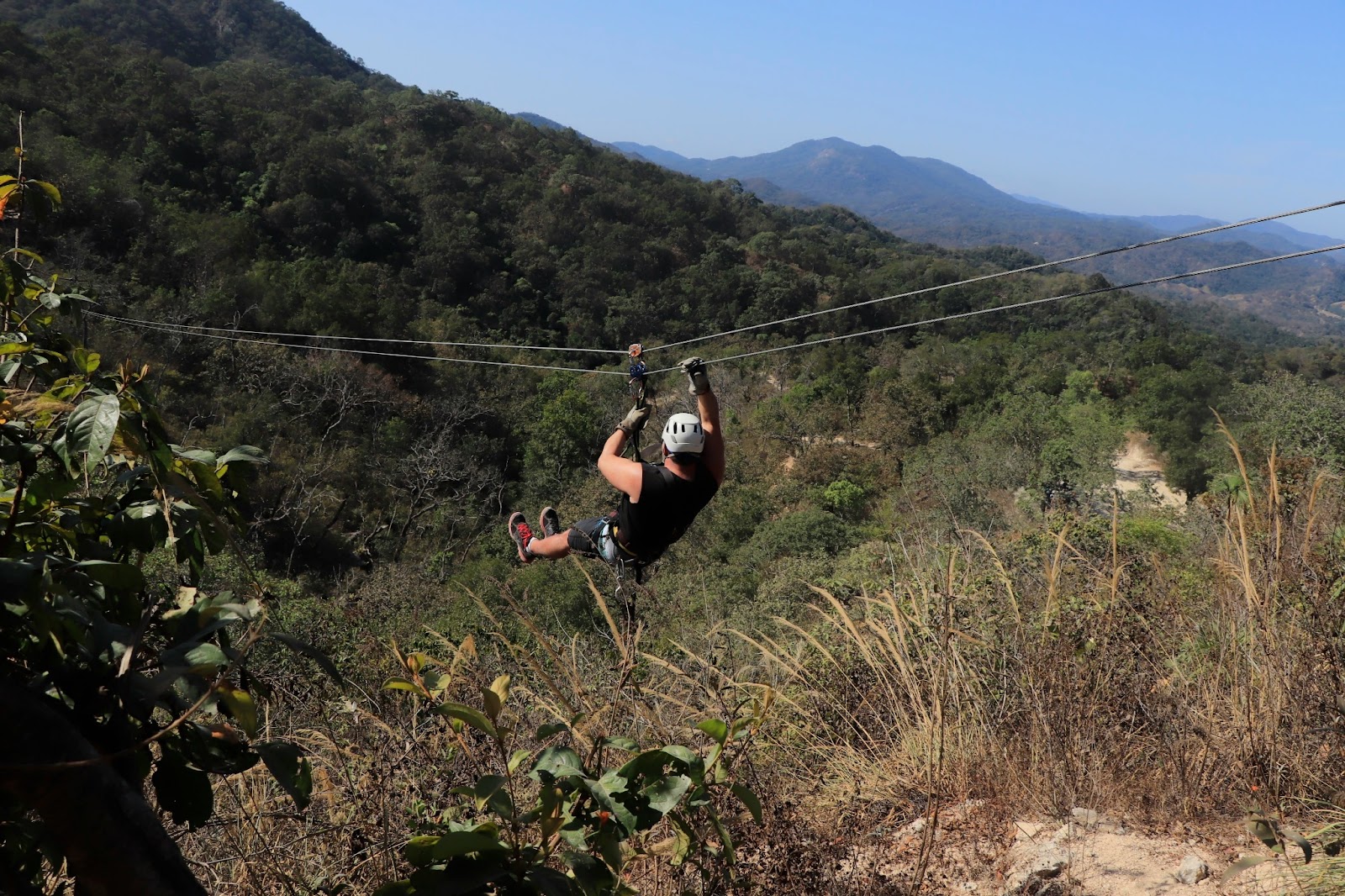 Zipline through the lush jungles of Puerto Vallarta. 