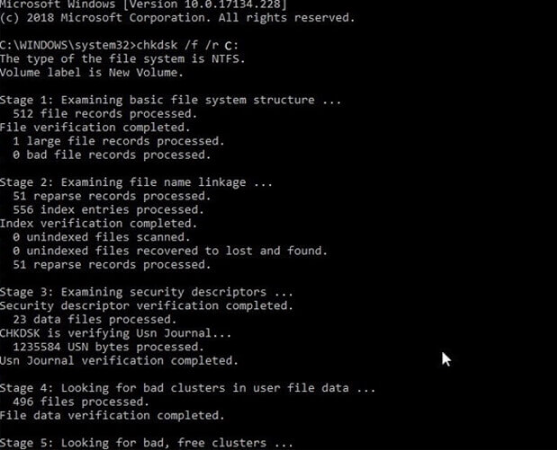  command on the command prompt