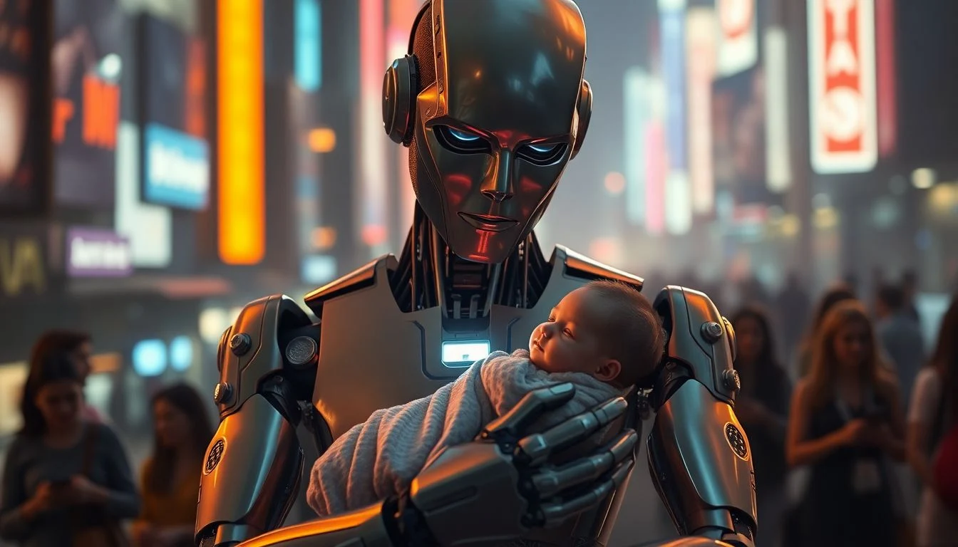 Elon Musk's Controversial Idea: Will Robots Deliver Our Babies?