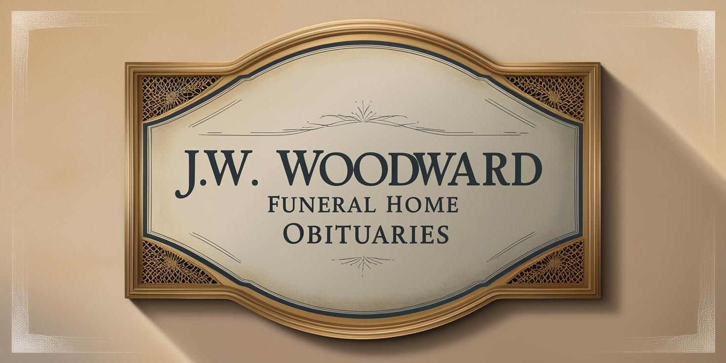 .W. Woodward Funeral Home Obituaries