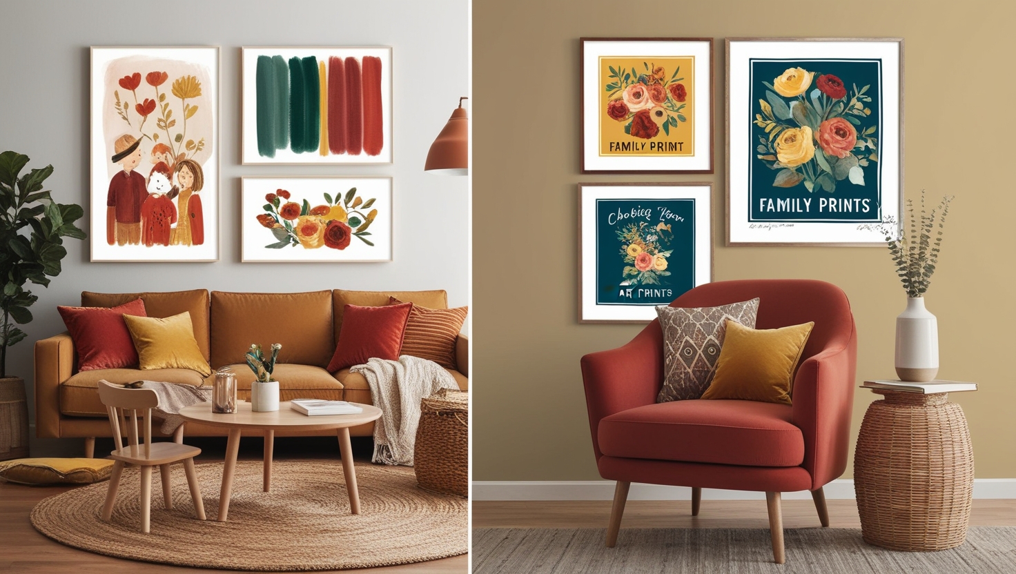 How to Choose Art Prints for Family Gatherings