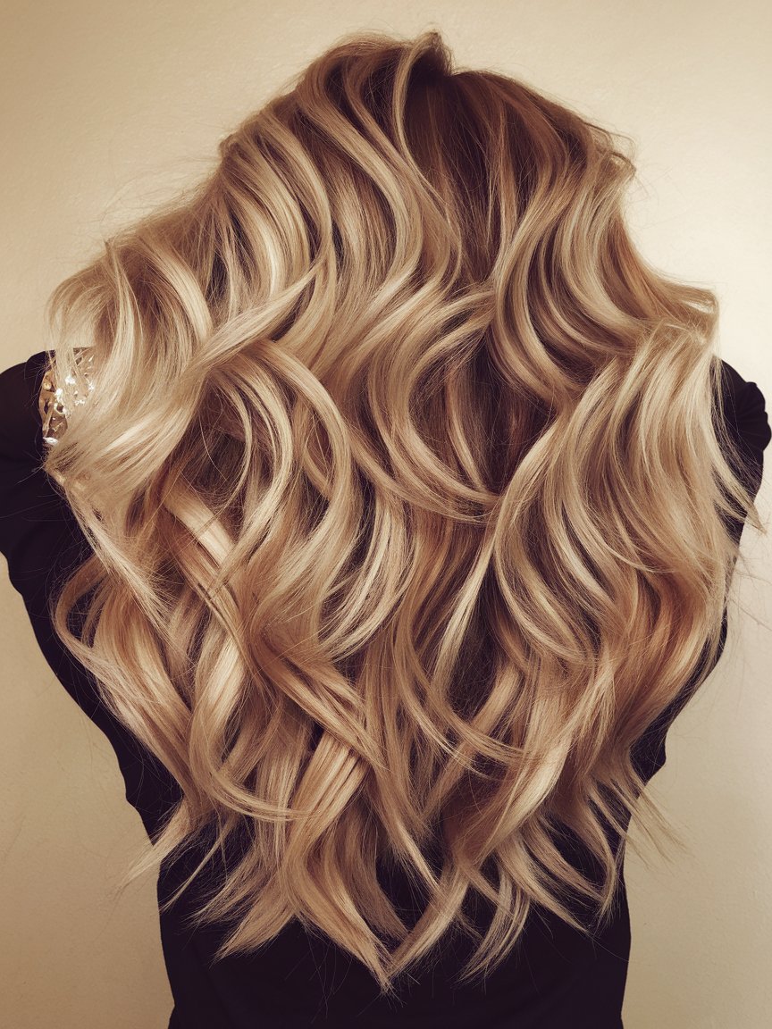 45. Bouncy Curls with Soft Layers