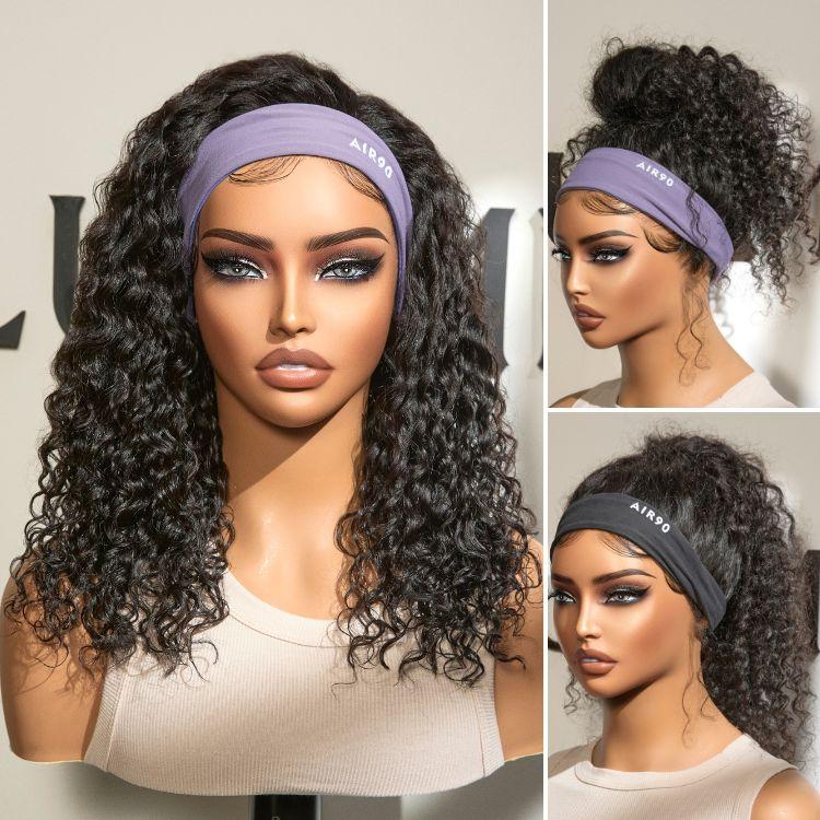 Luvme deep wave headband wig