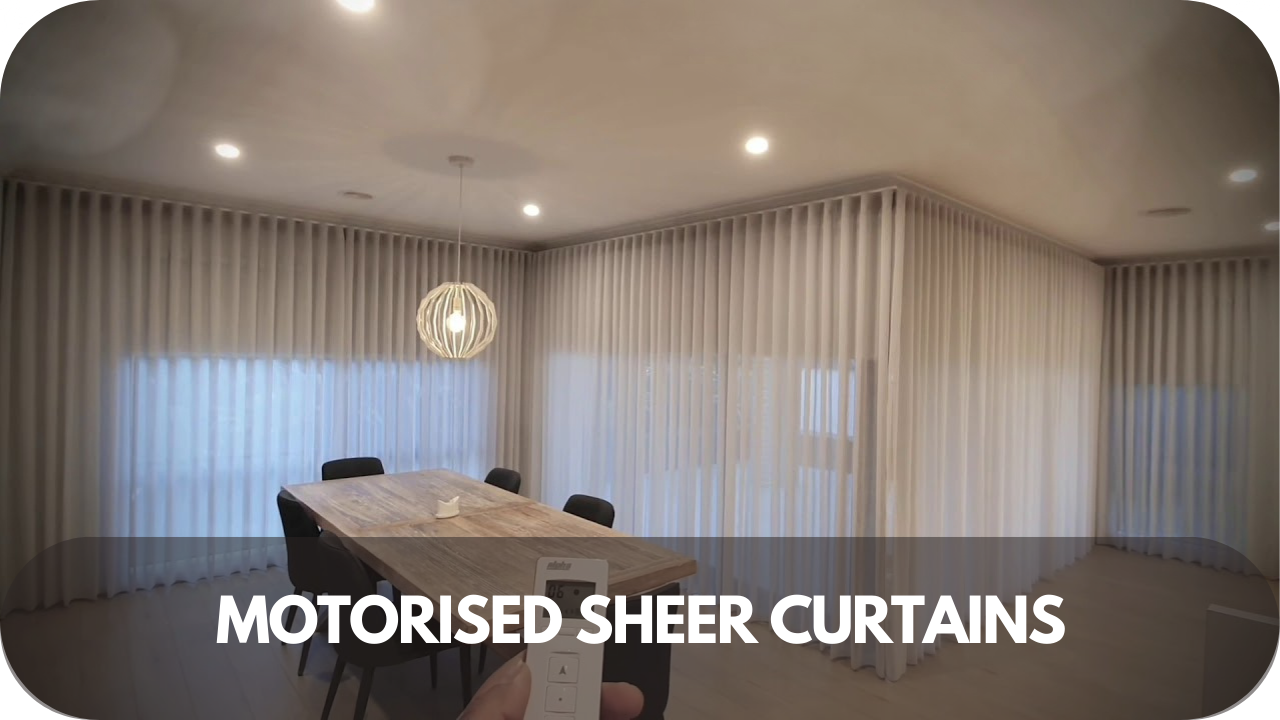 Motorised Sheer Curtains