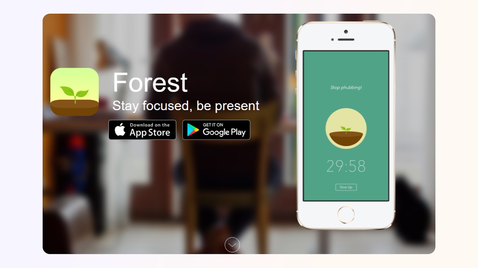 Приложение Forest