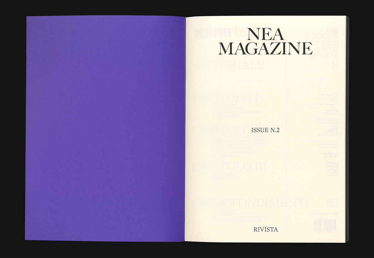 Artifact from the Exploring Editorial Design in Nea Magazine Issue No. 2 article on Abduzeedo