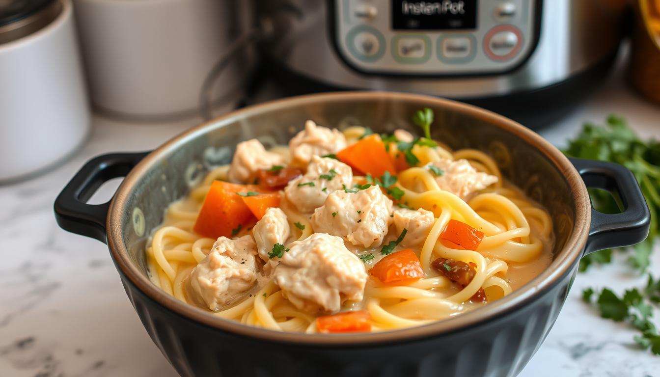 Instant Pot Chicken and Noodles