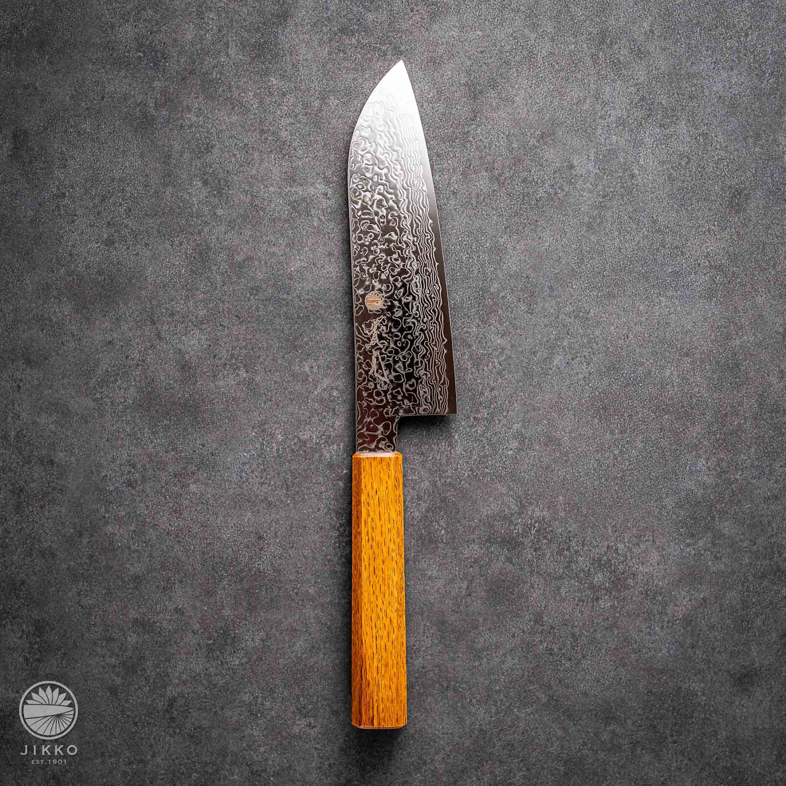 &nbsp;LOCO Damascus Santoku Knife (SG2 Stainless Steel)&nbsp;