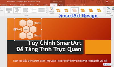 Cách Tạo Biểu Đồ và Danh Sách Trực Quan Trong PowerPoint Với SmartArt: Hướng Dẫn Chi Tiết - hdn002