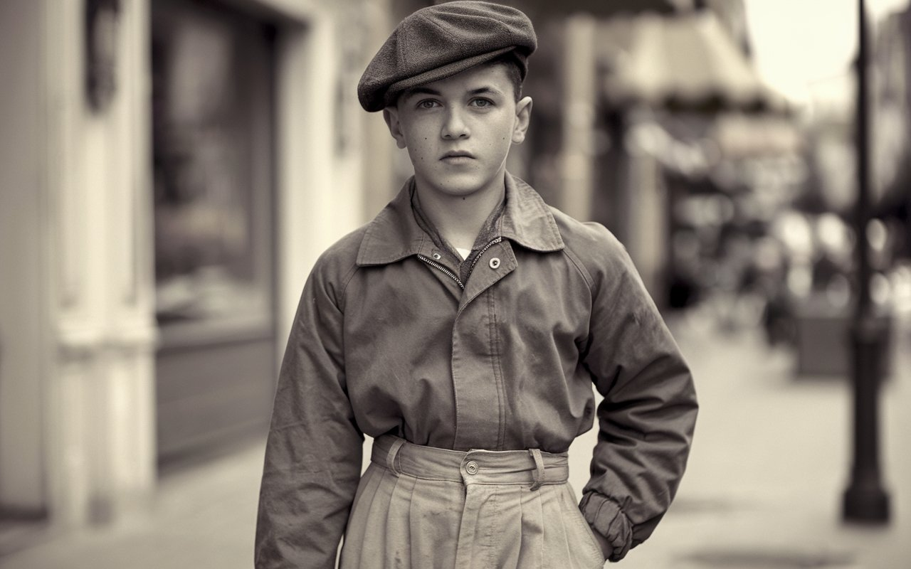 Spanish Newsboy Fashion 50s