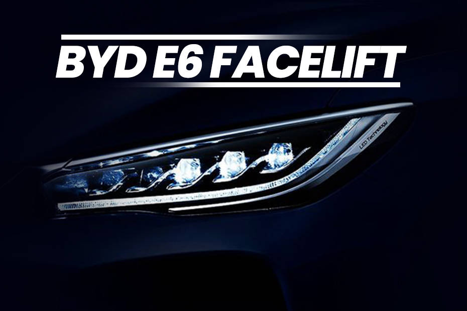 BYD e6 Facelift Teased In India