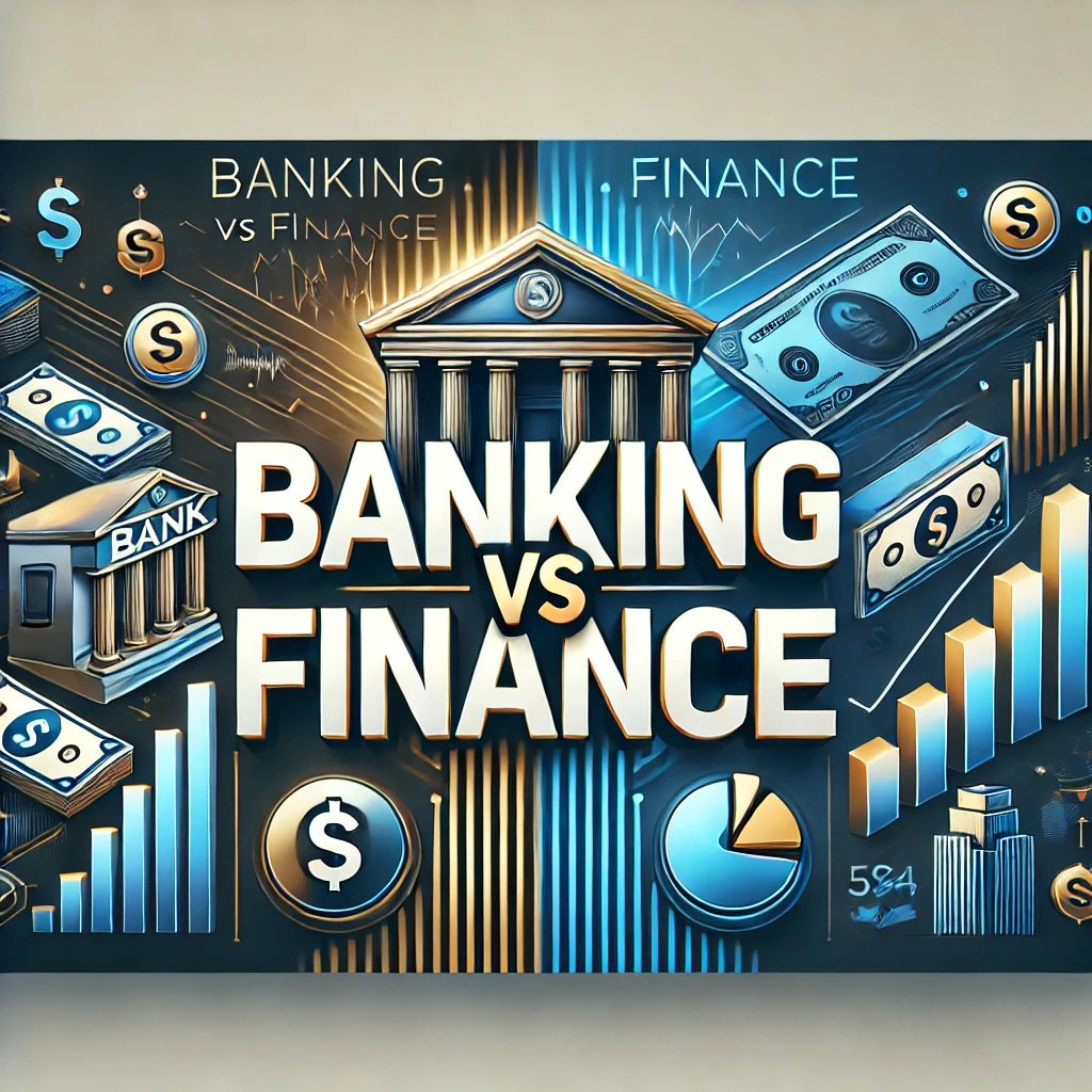 What is the Difference Between Banking and Finance?