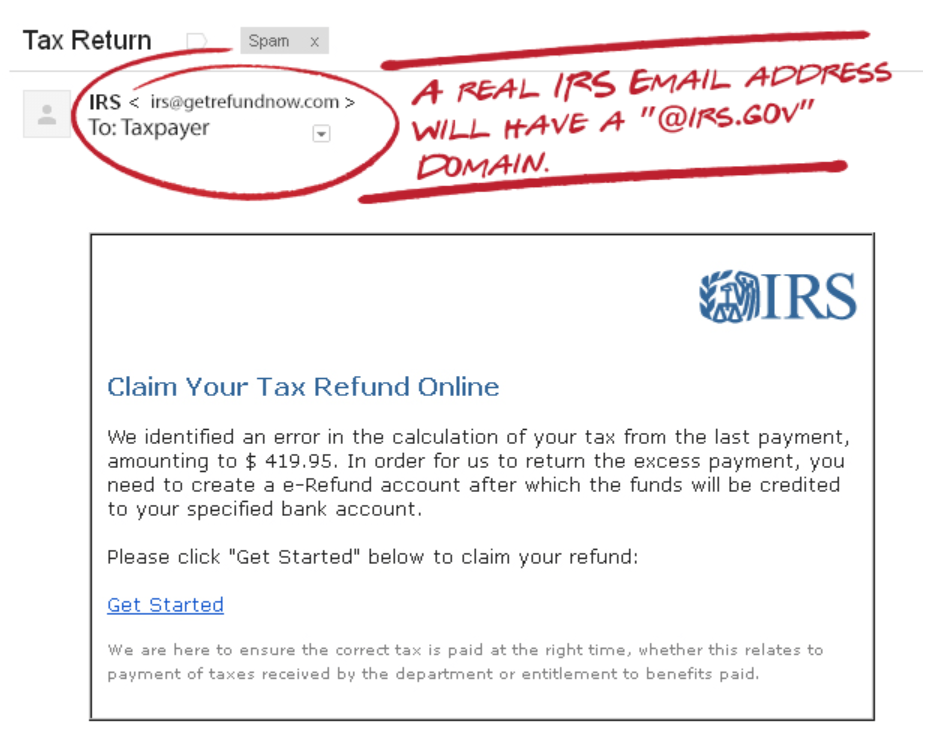 A close-up of a tax refund form

Description automatically generated