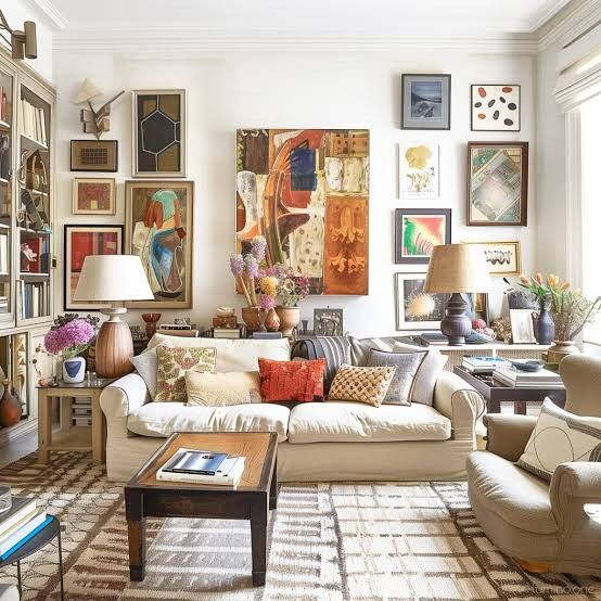 Eclectic Interior setup