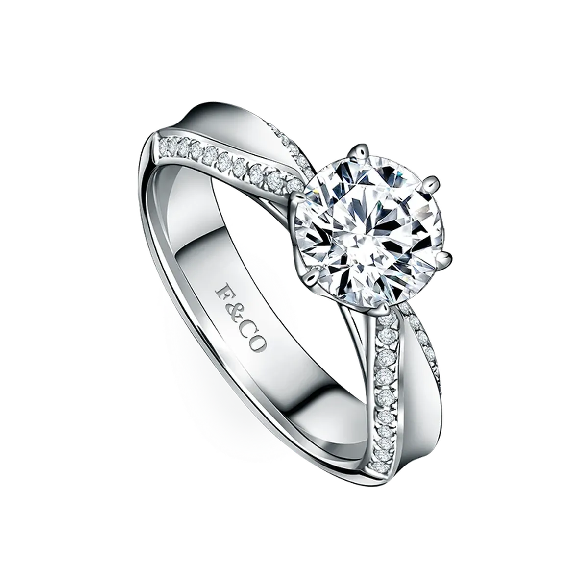 Pesona cincin wanita dengan natural brilliance Frank Fire