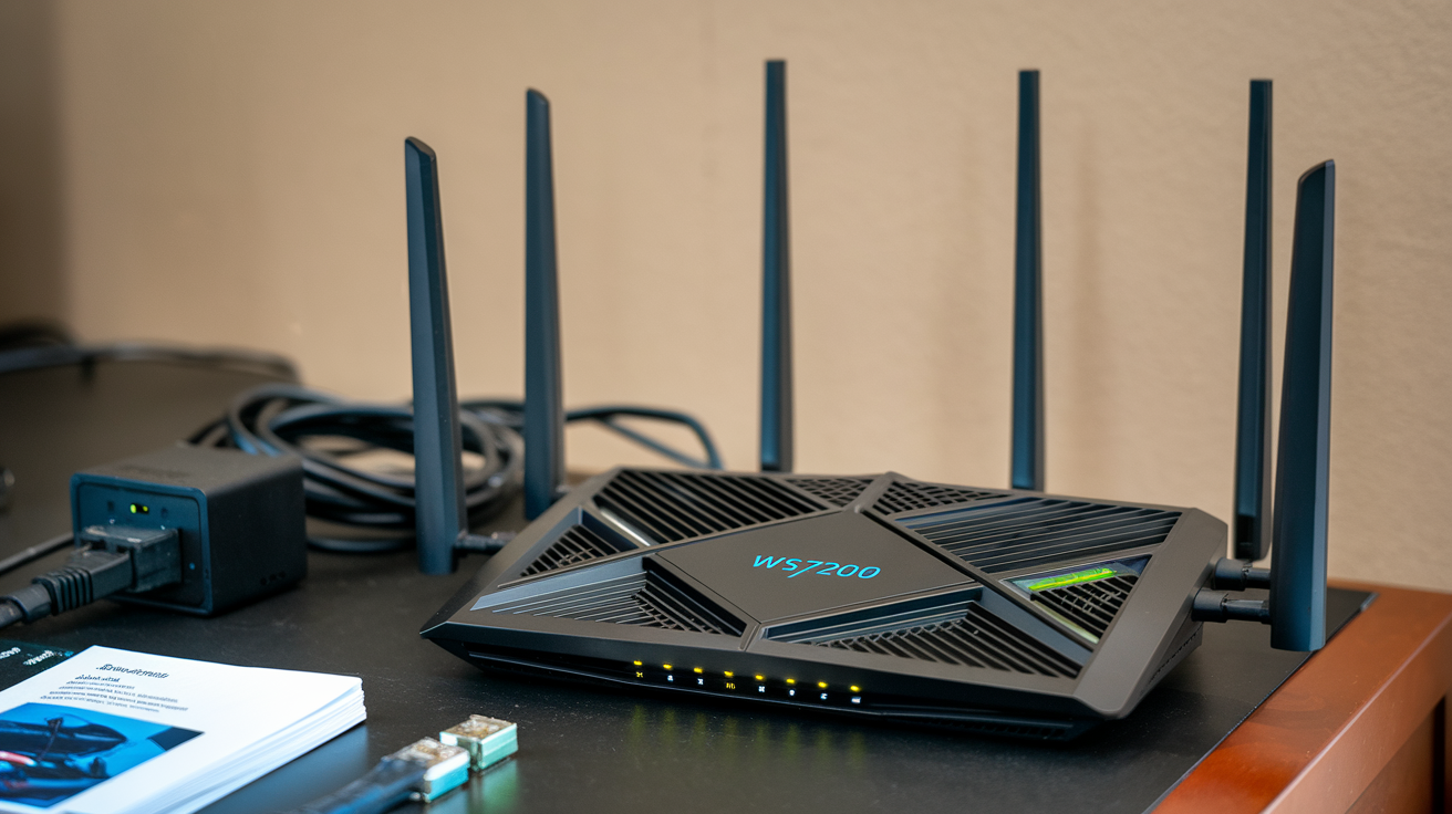 jak z kąfigurować wi-fi 6 model ws7200