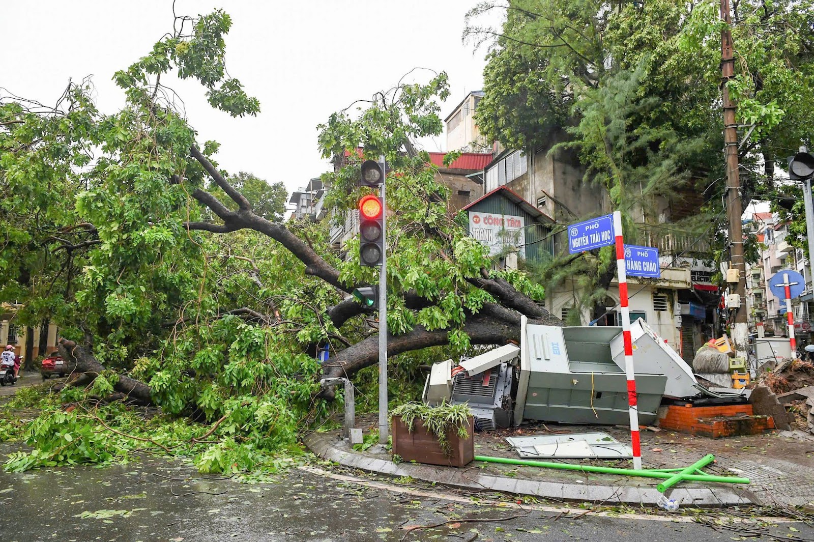 Cơn bão Yagi làm ảnh hưởng lớn đến thủ đô Hà Nội